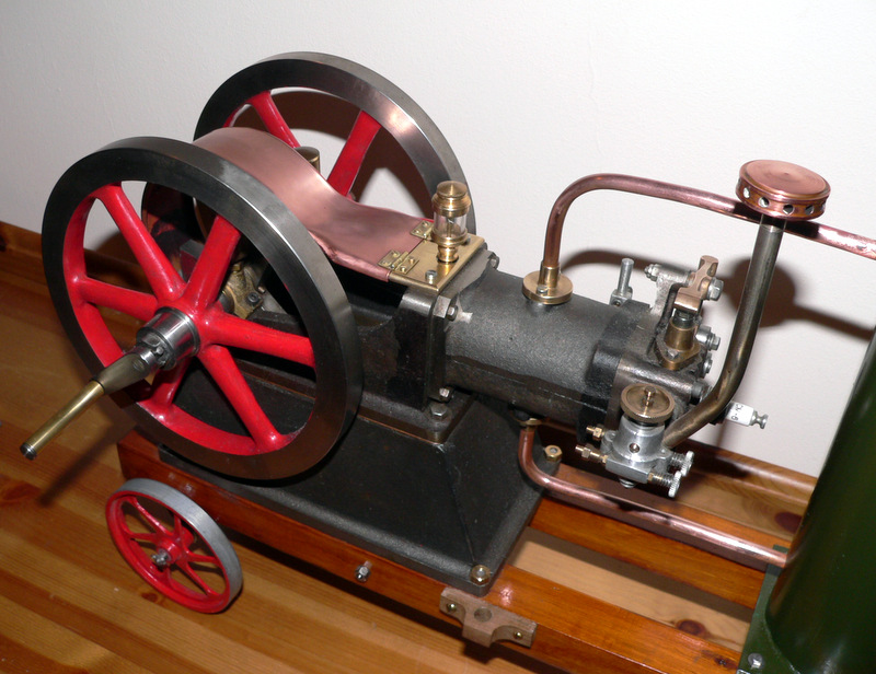 Edgar t westbury wyvern gas engine. 