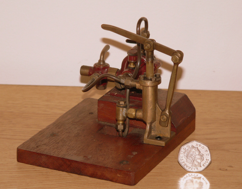 Small turbine with ram pump. 