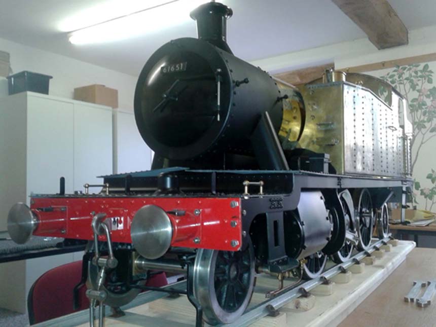 7.25inch gauge  gwr prairie. 