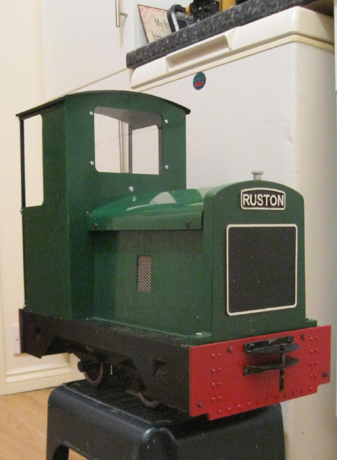 5inch gauge maxitrak ruston. 